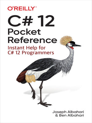 cover image of C# 12 Pocket Reference